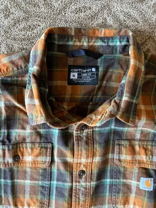 Carhartt loose fit heavyweight flannel!!! - Picture 4 of 4